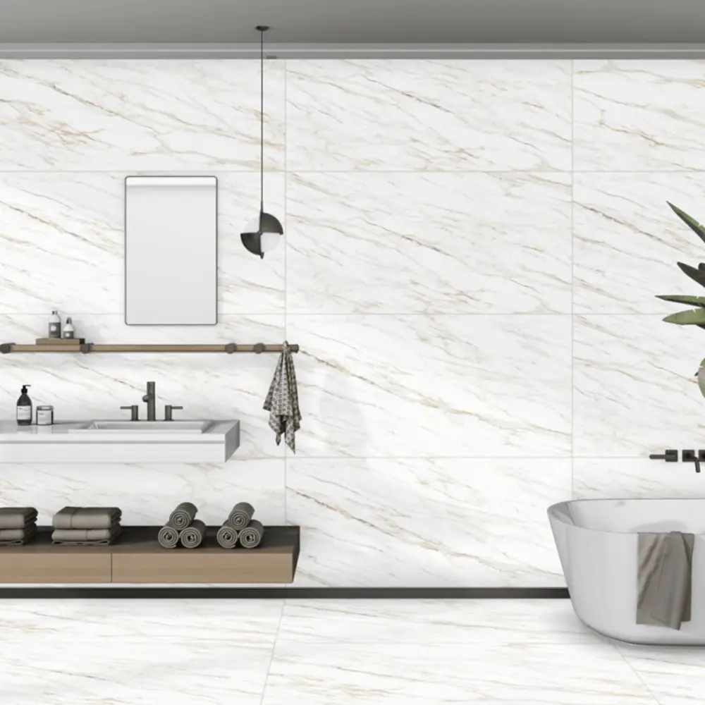 Керамогранит "Sonex" Nex statuario карвинг 60x120см цвет белый с прожилками — купить в Курске