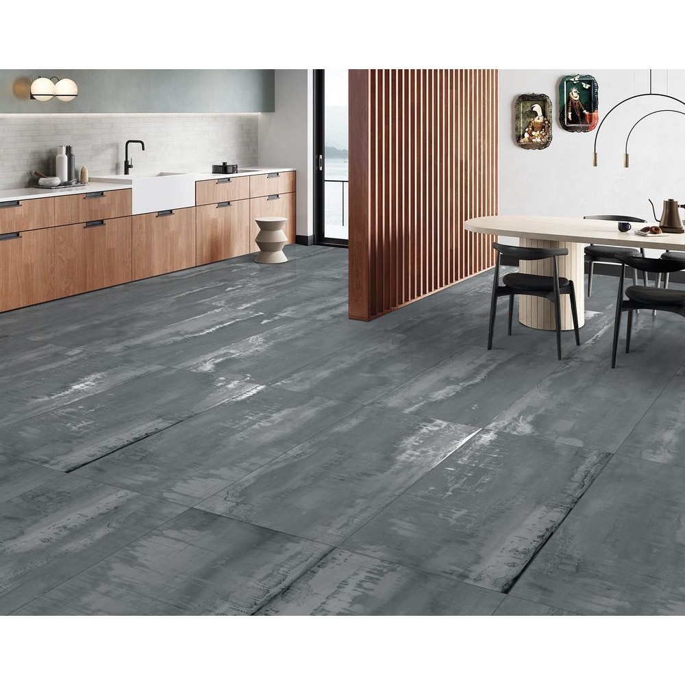 Керамогранит "Ennface" 600*1200 Oxido Grey Carving Carving Серый — купить в Курске