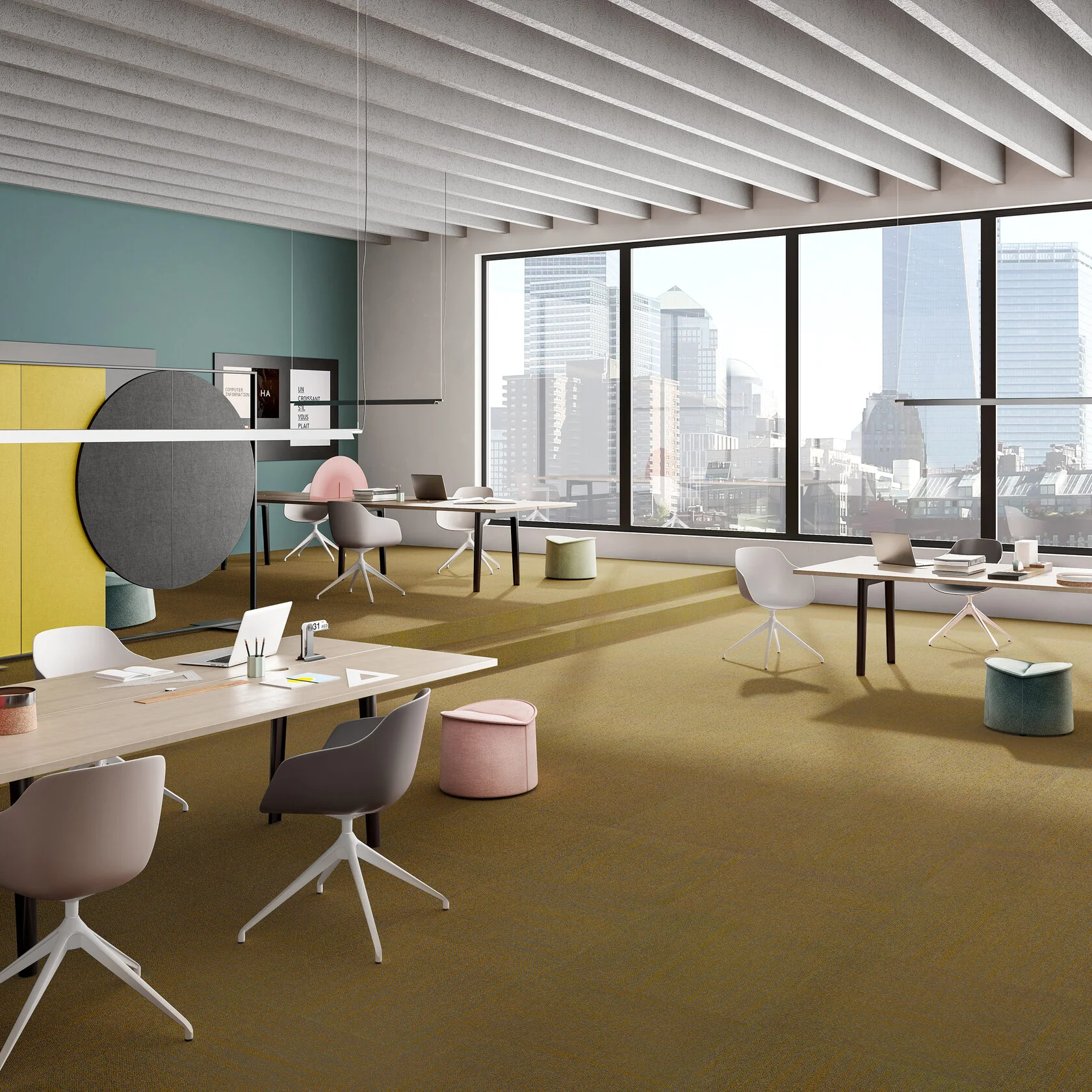 Ковровая плитка Marvel Tile 97 (500*500*6 мм) — купить в Курске