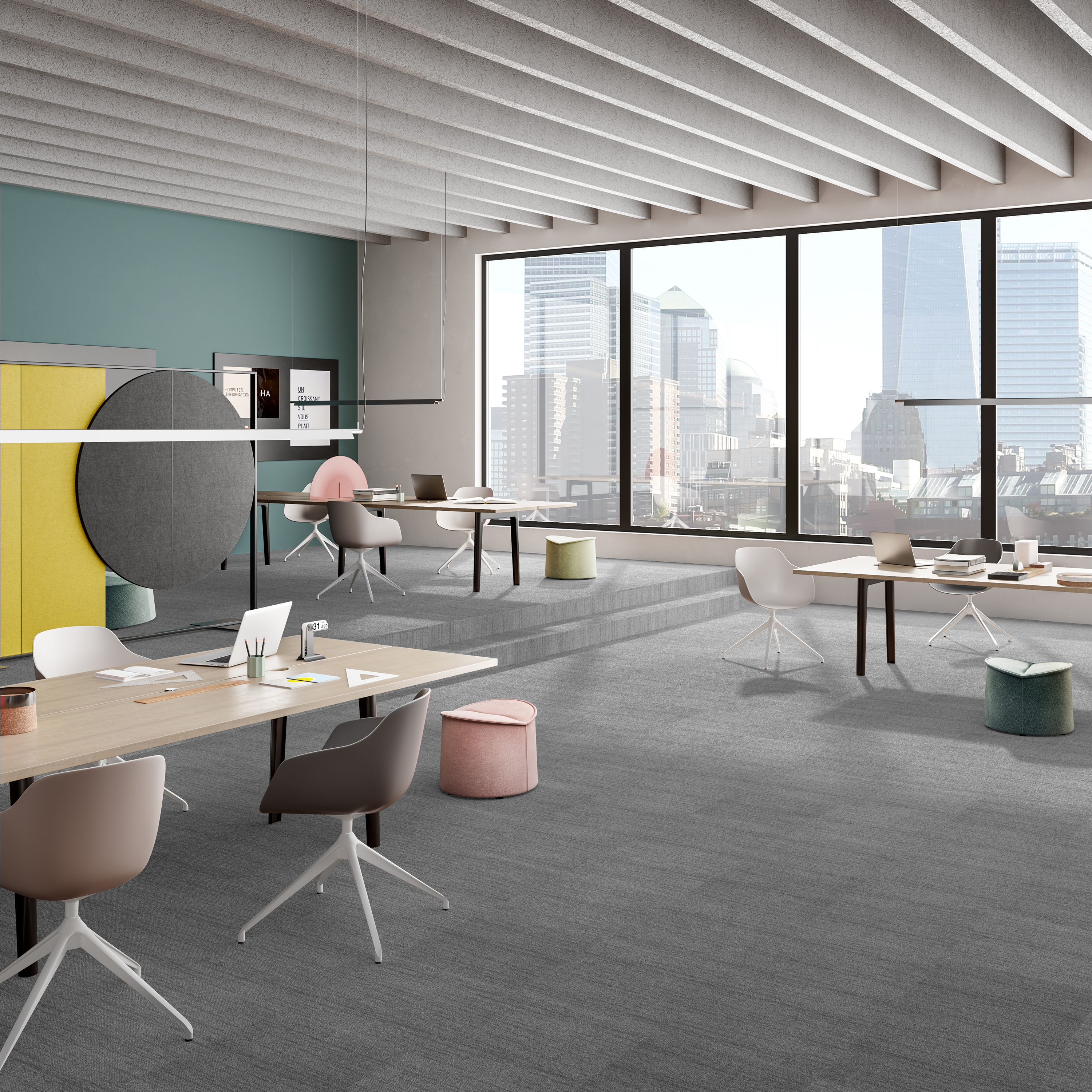 Ковровая плитка Marvel Tile 97 (500*500*6 мм) — купить в Курске