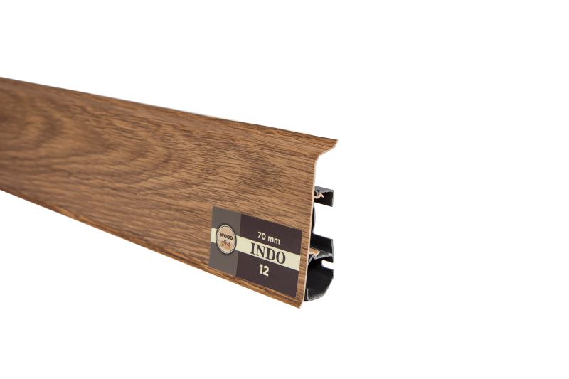 Плинтус "Arbiton" Indo Дуб Темный (2500*26*70 мм) — купить в Курске