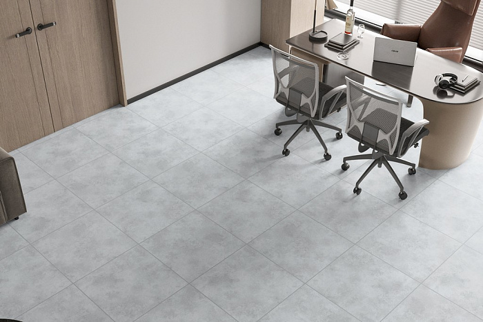 Керамогранит "Eternal" Beton Antracite (600*600 мм) Серый — купить в Курске