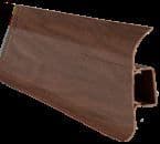 Плинтус "Идеал" пластиковый Комфорт Дуб темный (2500*22*55 мм) — купить в Курске