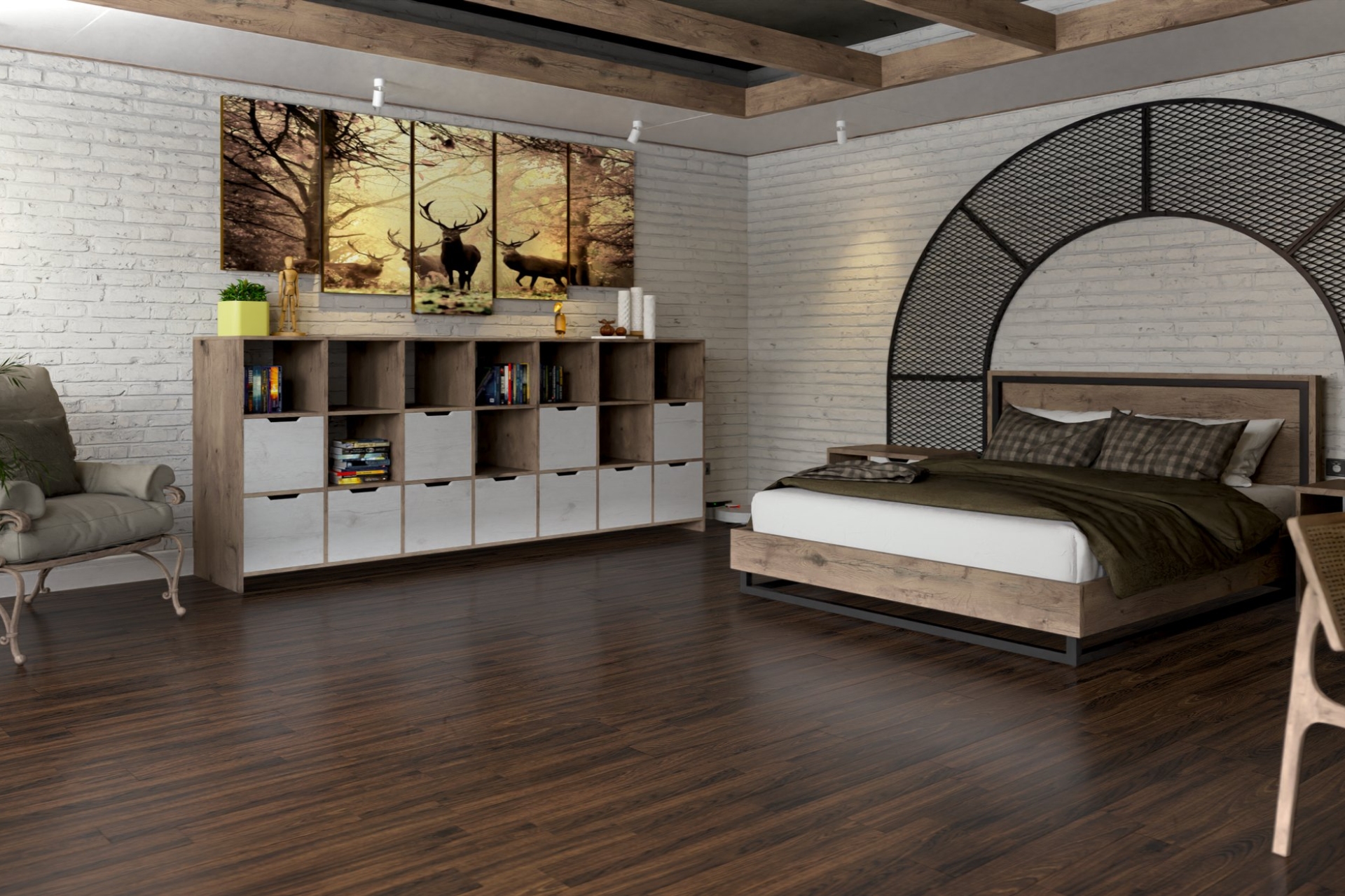 Инженерный паркет «Damy Floor» Каштановый — купить в Курске